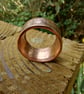 Pure Copper Chinese Zodiac Coin Ring Oriental Jewellery Y and a half Handmade - Image 5