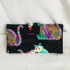 Long Wallet Purse, Cats Long Purse, Small Document Wallet, Unique Gift Ideas.