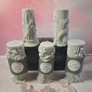 Hand poured Kerasoy Wax Timeless Candles