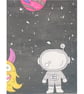 Space Rectangle Children's Wall Art - Image 3