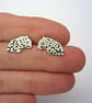 Leopard stud earrings, animal jewellery, enamel jewellery - Image 4