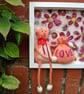 Handmade Felt Wool Decorative Wall Panel - Image 4
