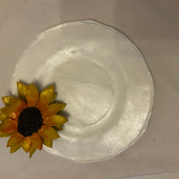 Sunflower plate 