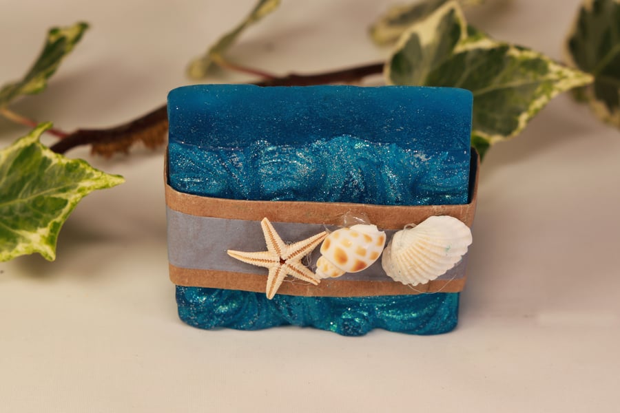 Winter Beach handcrafted soap