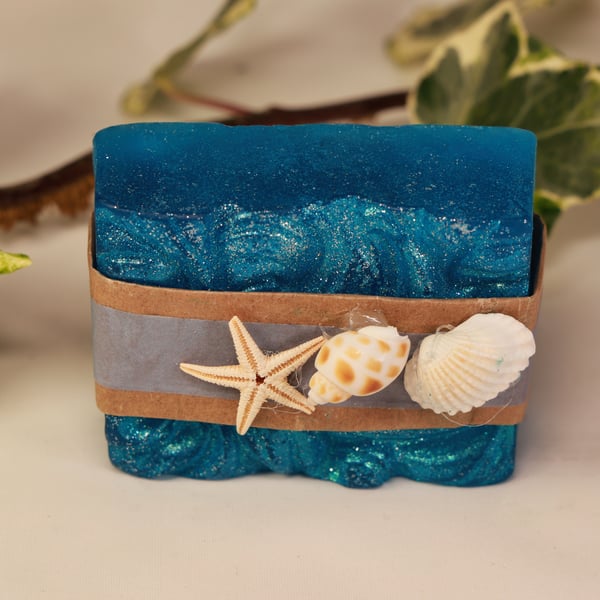 Winter Beach handcrafted soap