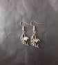 Silver dragon charm dangle earrings  - Image 5