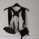 Nathan drake uncharted 4 gun holster cosplay real leather hand made comic con 