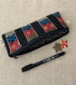 Pencil Case Japanese Fabric Patchwork  - Image 3