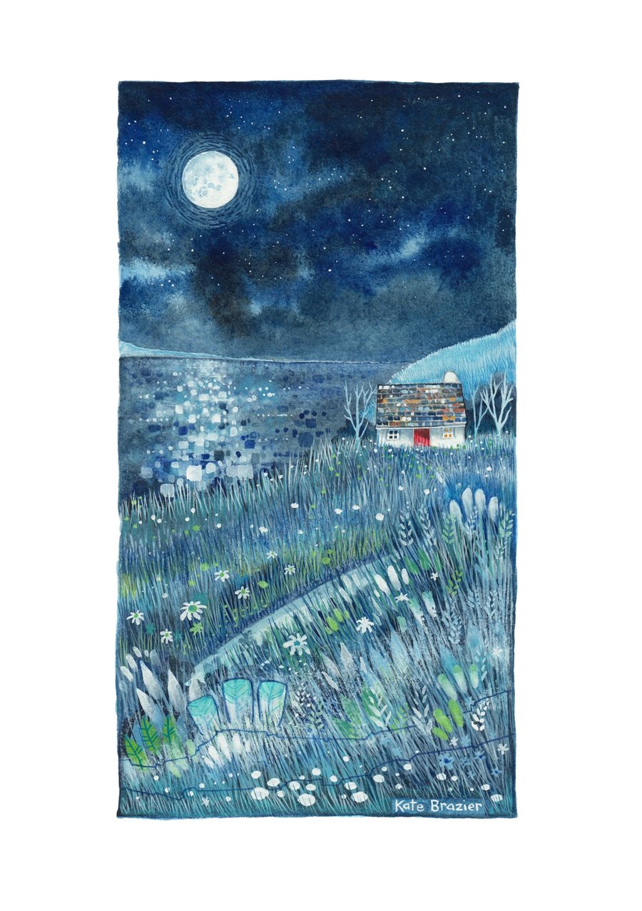 Welcome Home Cottage - Signed Limited Edition Giclee Print