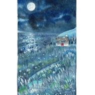 Welcome Home Cottage - Signed Limited Edition Giclee Print