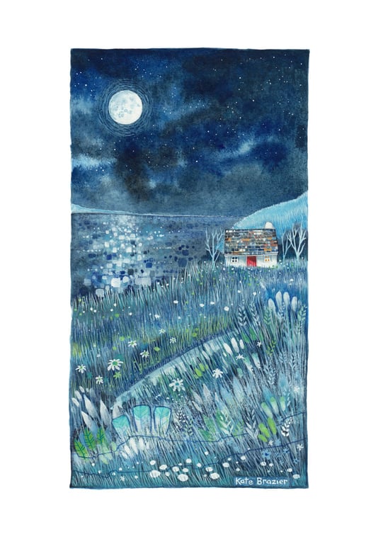 Welcome Home Cottage - Signed Limited Edition Giclee Print
