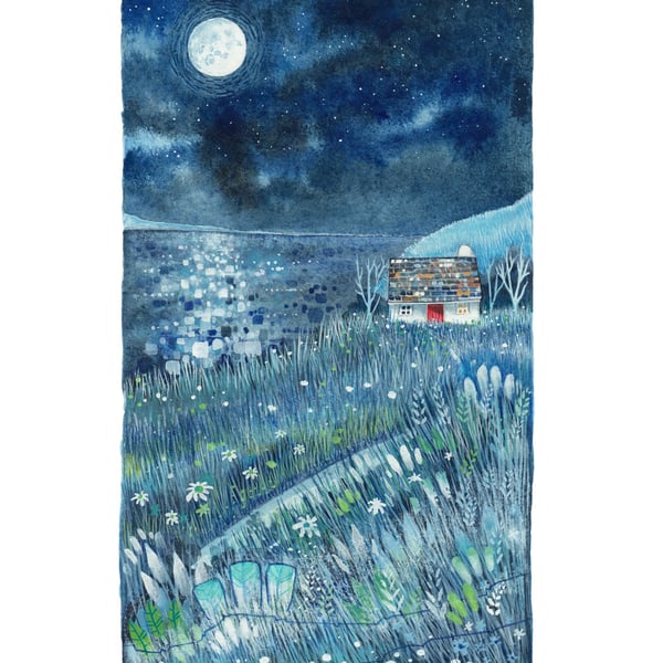Welcome Home Cottage - Signed Limited Edition Giclee Print