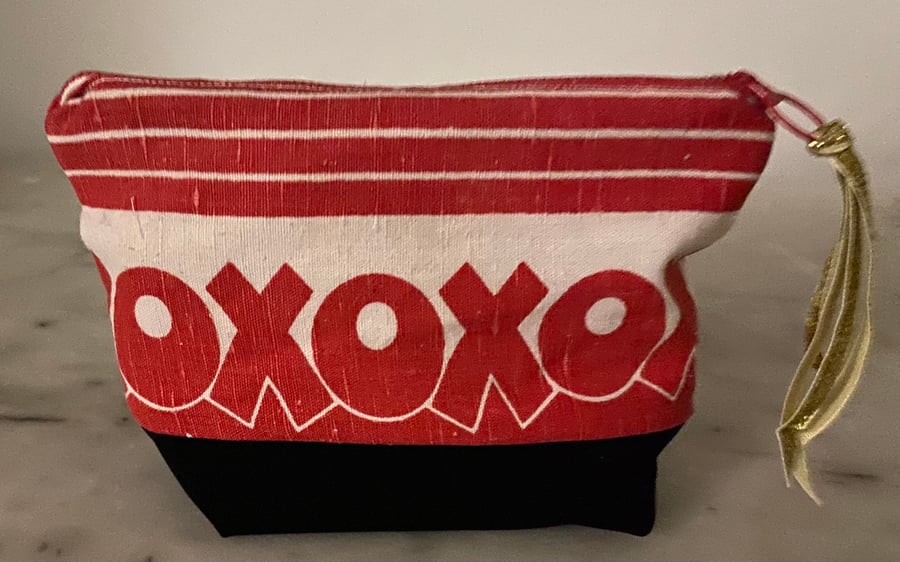 Vintage OxO zipper bag