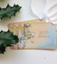 CHRISTMAS GIFT TAGS ( set of 3) ' Winter Fairy '..ready to ship... - Image 1