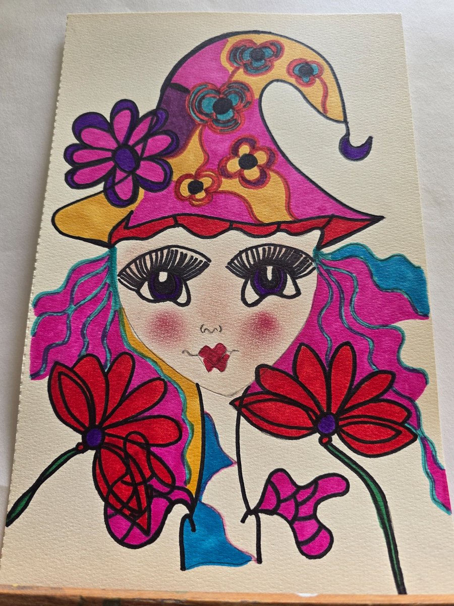Fairy Witch Drawing 