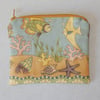 Coin purse fish starfish shells