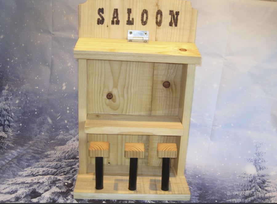 Saloon Bar Bird Feeder