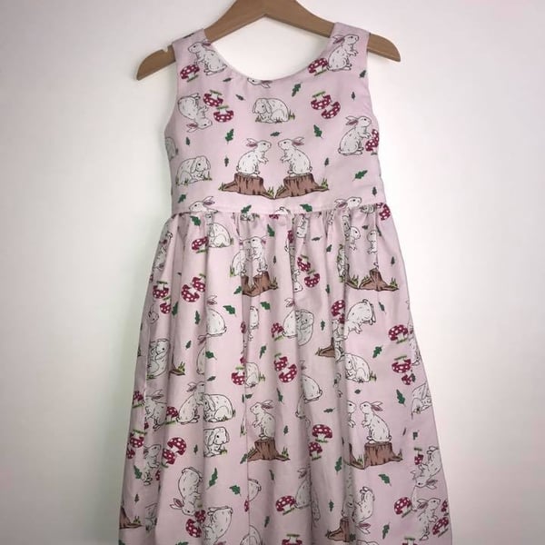 Pink Rabbit Dress 