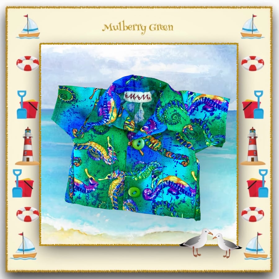 Seahorses Short Sleeved Shirt