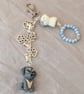 Simple Dog Bag Charm