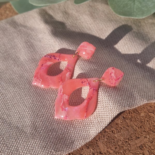 Polymer Clay Earrings: Pretty Pastels