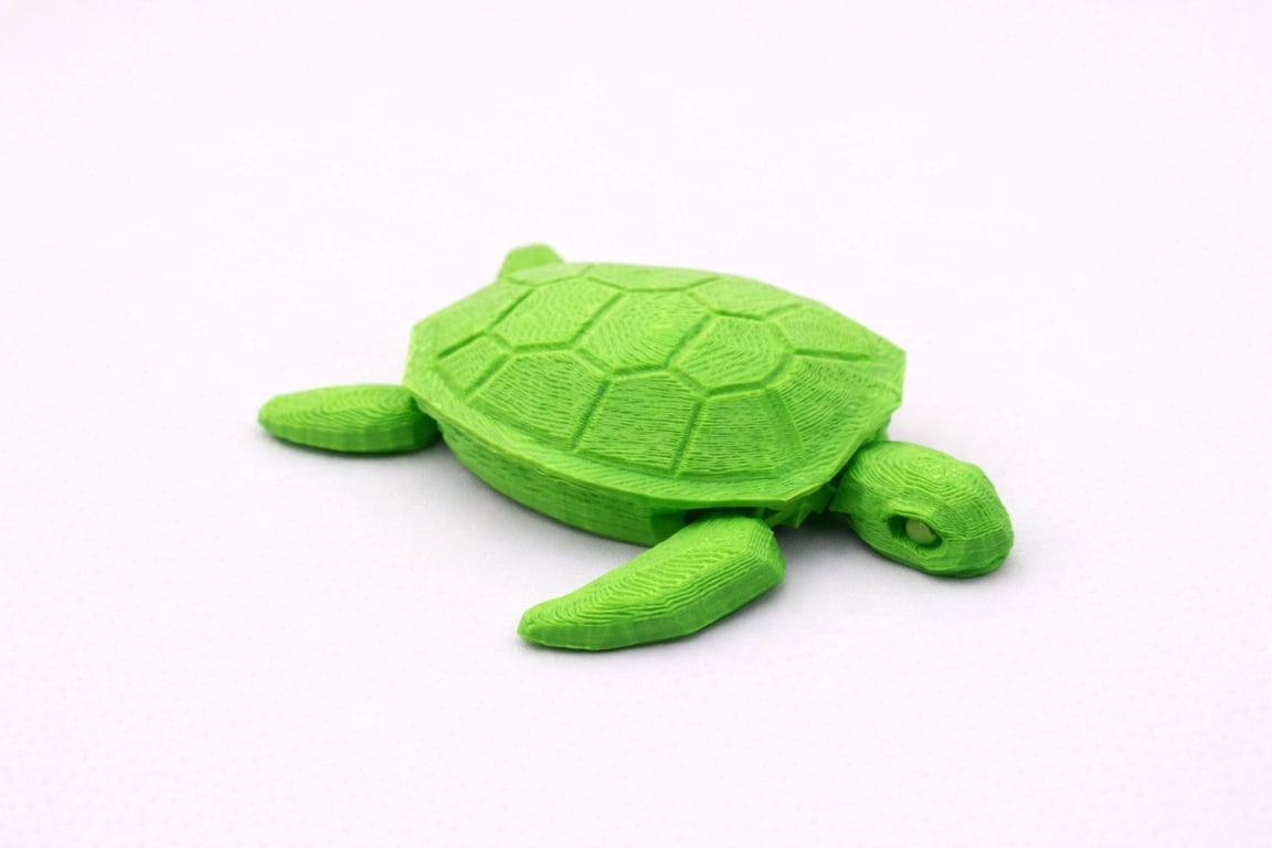 Articulated Sea Turtle - 100 - 100 - 20mm