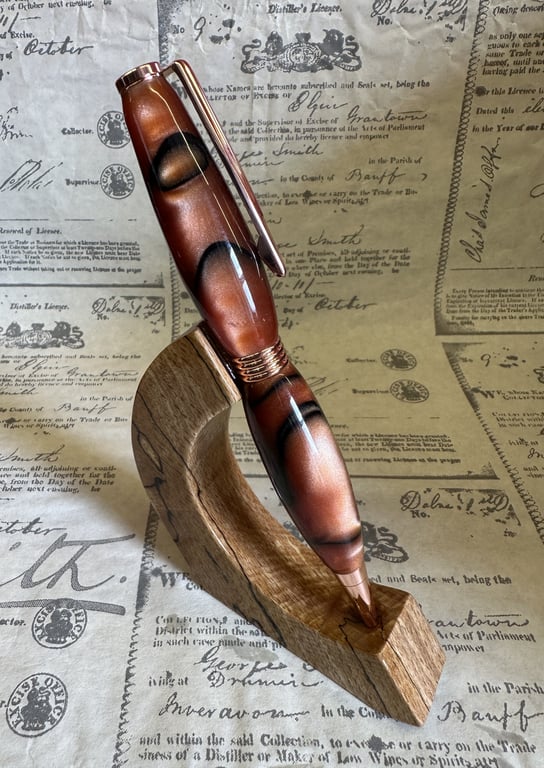 Copper Acrylic Ballpoint Pen