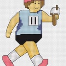 Ice Cream Run PDF cross stitch chart