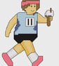 Ice Cream Run PDF cross stitch chart