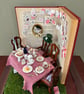 Alice in Wonderland Book Nook - The Mad Hatter’s Tea Party - Image 5