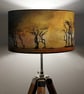 Hawthorn Trees Drum Lampshade by Lily Greenwood - Large - 45cm - Image 3