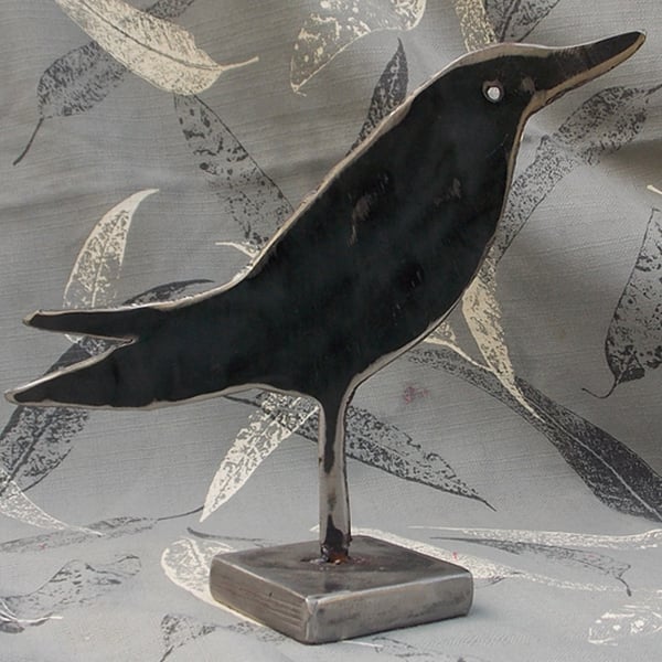 'Boydy 4' crow, table top sculpture