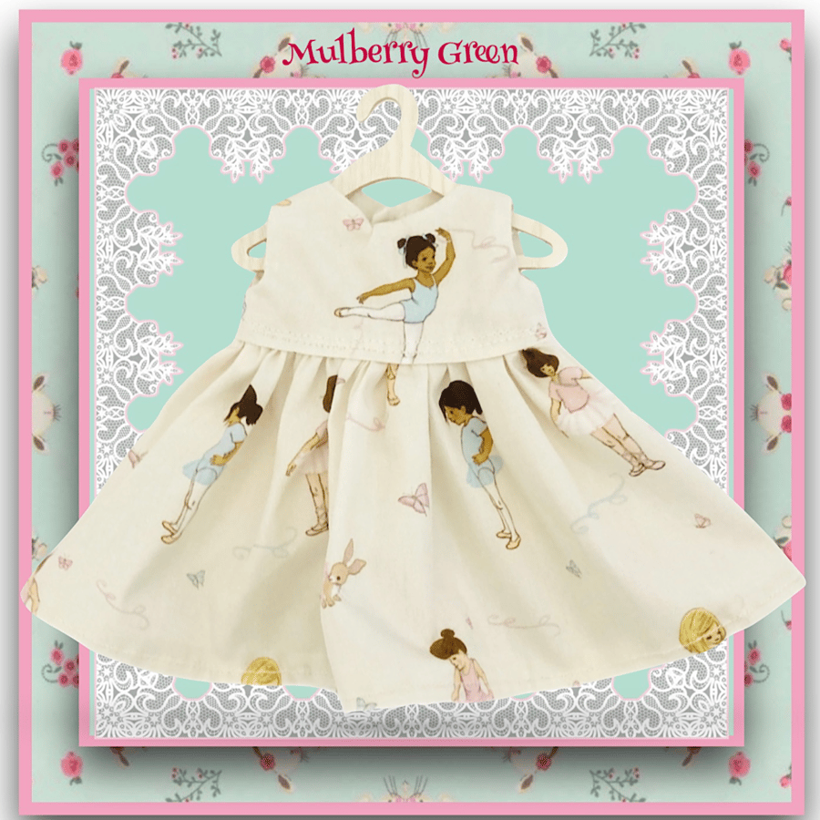 Belle and Boo Ballet Print Dress