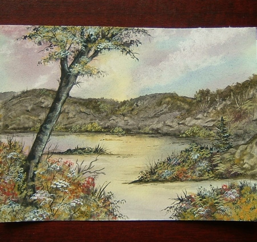 paintings watercolour landscape art  ref 539