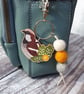 Sparrow Bag Charm Keyring - Image 2