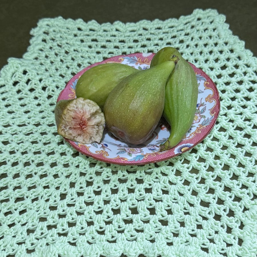 Placemat Pistachio Crochet Cotton
