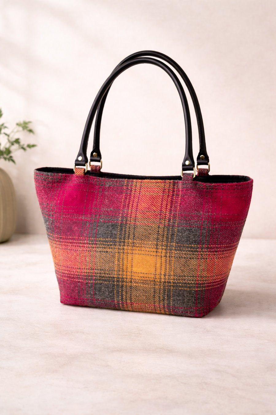 The Fireside structured shoulder bag