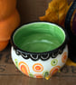 Halloween Cauldron Small ceramic dish or tealight holder - Image 2