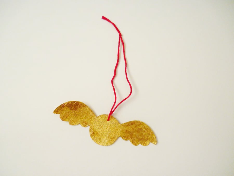 Free Postage - Mini Golden Snitch Christmas Tree Decoration