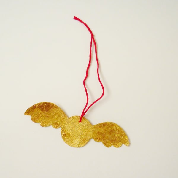 Free Postage - Mini Golden Snitch Christmas Tree Decoration