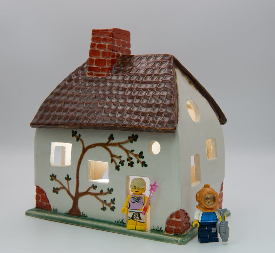 Child's Night Light - Handbuilt Ceramic Stoneware