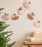 Christmas Pudding Garland