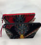 Handmade dragons zip bag, Gothic makeup case, 2 options - Image 10