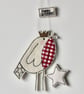 'Happy Christmas Robin' - Hanging Decoration - Image 3