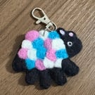 Needle Felted Sheep Keyring