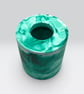Teal Green Marbled Reed Diffuser Holder for 100 ml Squat Home Fragrance Bottle - Image 3