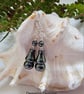 Designer Heamotite Sterling Silver Earring Wires - Image 1