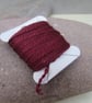 15m Natural Dye Lac Purple Pure Silk Embroidery Thread - Image 2