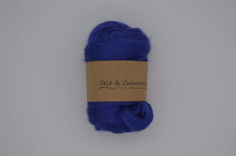 Blue bamboo fibre 25g