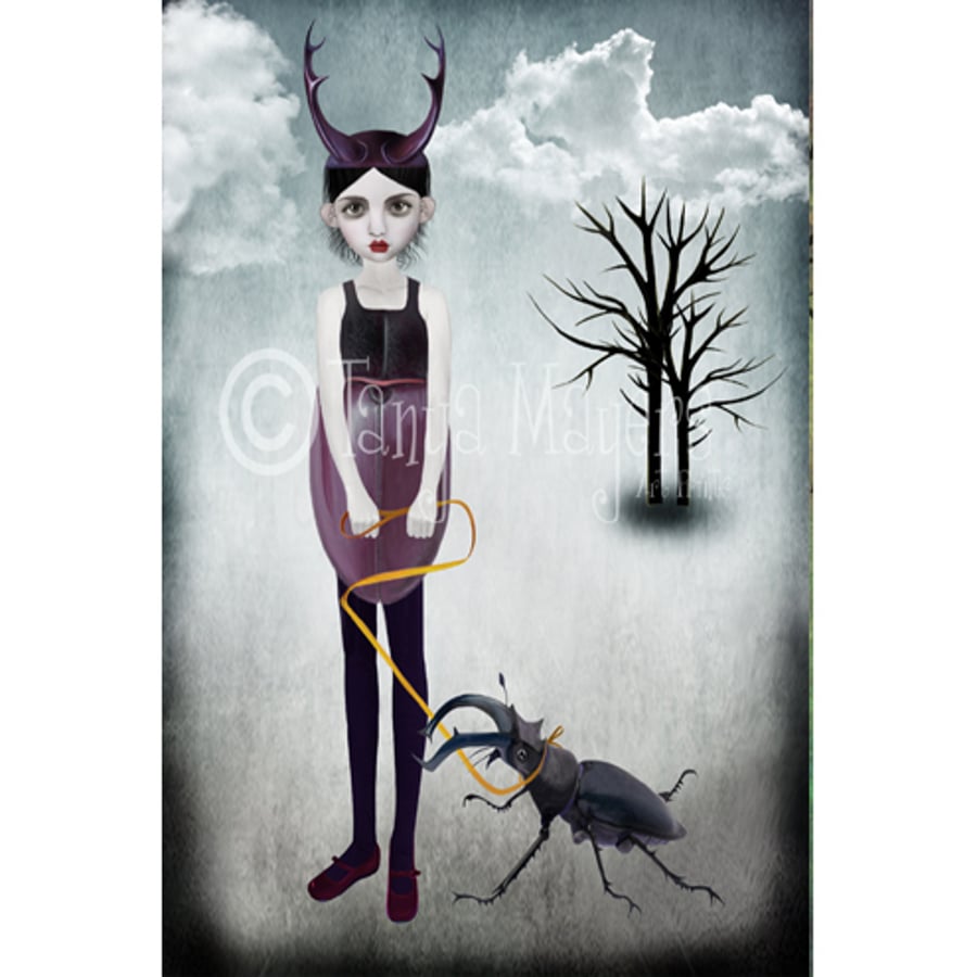 Buy One Get One Free Lowbrow Art Print You've got me